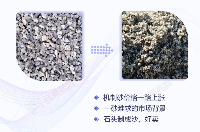 石頭制成沙成品好，好賣